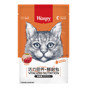 پوچ گربه ونپی با طعم مرغ و ماهی کاد