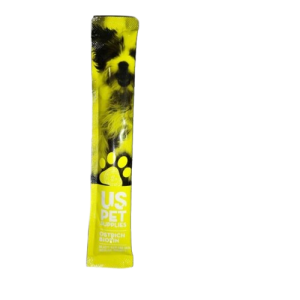 بستنی سگ یو اس پت طعم شترمرغ و بيوتين (تقويت پوست و مو) 1 عدد